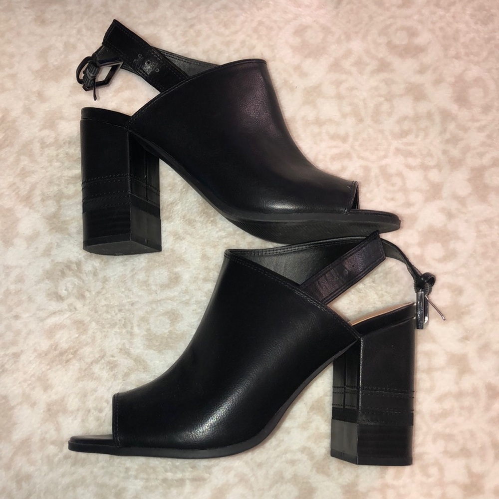 Black heels
